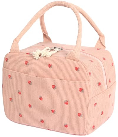 GOSHIES 9L Lunchtasche Kühltasche Lunch Tasche Lunchbox Tasche Wiederverwendbare Lunchbag Mini Kühltasche Lunchbox Tragbar für Erwachsene, Arbeit, Schule, Picknick, Strand