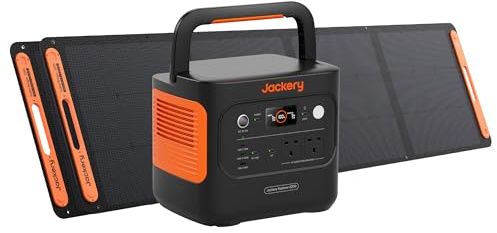 Jackery Explorer 2000V2 Portable Power Station (2024 New) + 2x 200W Solar Panels, 2040Wh LiFePO4, 2000W AC & 100W USB-C Output, 1-Hour Fast Charge, Solar Generator for Camping & Backup