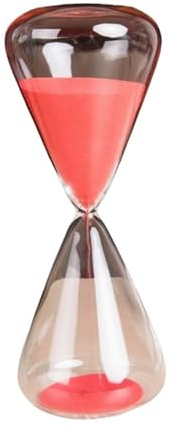 Sablier Pack De 2 Minuteurs 5 Minutes Multicolores 5x12cm(Red)