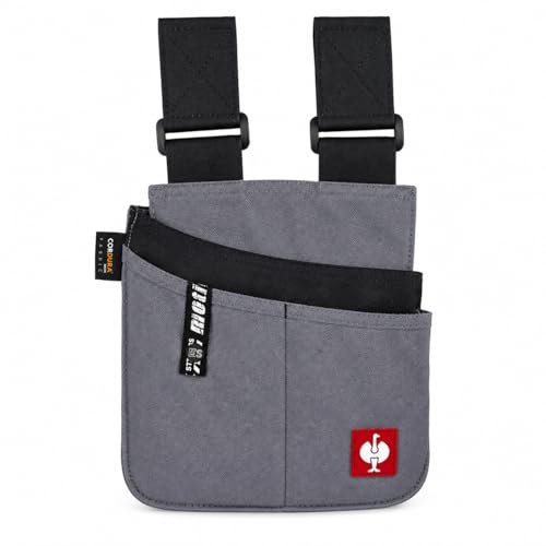 Engelbert Strauss Workertasche e.s.Motion – robuste Werkzeugtasche mit Fächern, Klettschlaufen & Gürtelbefestigung für Handwerk und Heimwerker