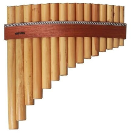 Gewa 700275 Panflöte Premium Bb-Dur 15 Rohre gebogen