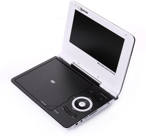 TV Star 7 LCD portatile lettore DVD TV Tuner Combo