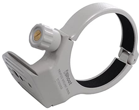 iShoot Improved Metal Lens Collar Tripod Mount Ring, for Canon EF 70-200mm f/4L (is/is II) USM, Canon EF 400mm f/5.6 L USM, Canon EF 80-200mm f/2.8L Lens, Built-in ARCA-Swiss Fit Quick Release Plate