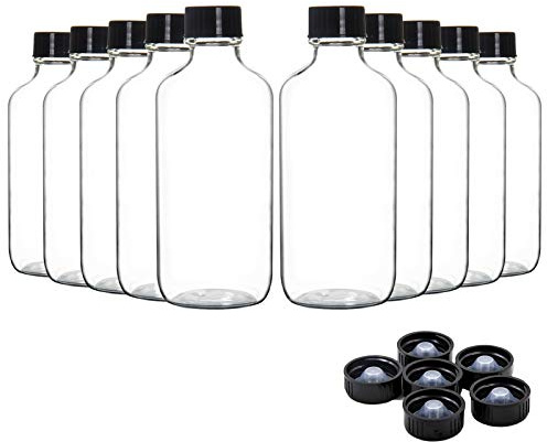 Youngever 16 Bouteilles en Verre Vides Transparent 60ML