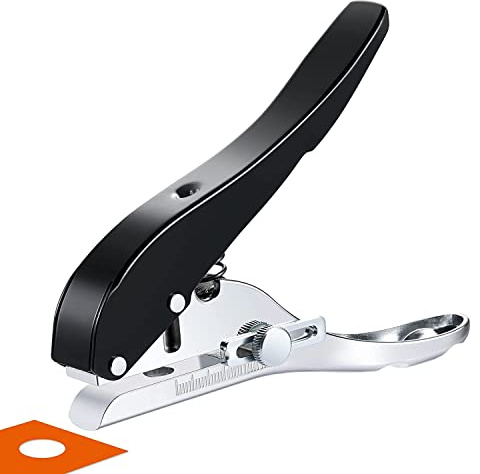 Graootoly Punzón de 10 mm, perforador de agujero único de 10 mm, perforador de agujeros para el trabajo individual, portátil de mano