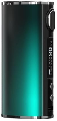 For Eleaf iStick T80 Mod 80 W Box Vape Batteria 3000mAh (Acqua Sfumata) Splendido schermo OLED | Modalità VW/TC | Connessione 510 | Ricarica rapida Type-C 5V/2A Vaporizzatore originale - No Nicotine