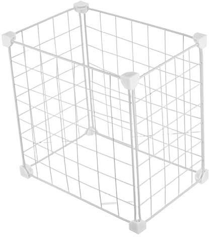 DIYEAH Cestello Organizer in Filo Metallico per Congelatori a Pozzetto Divisore Sospeso Scomparti Contenitore Rimovibile 32X215X32 CM per Cucina e Conservazione Alimentare