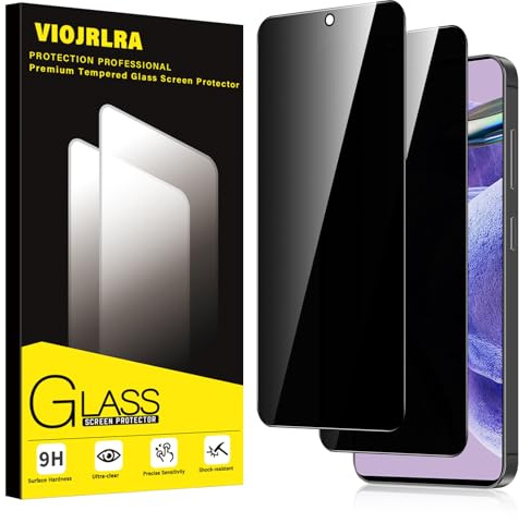 Viojrlra Privacy Pellicola Protettiva per Xiaomi Redmi Note 12 Pro 4G/5G Vetro Temperato,Anti-Spy Durezza 9H Ultra Resistente Anti Graffio Anti-Impronte Vetrino Protettivo,Senza Bolle,HD,2 Pezzi