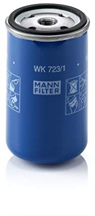 MANN-FILTER, WK 723/1 Kraftstofffilter | Für LKW, Busse, Schutz des Kraftstoffsystems, Injektorschutz, Zuverlässige Kraftstoffversorgung, Echte OE-Technologie