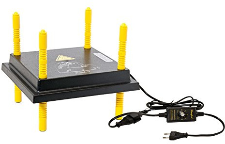 VOSS.farming Plaque chauffante pour Poussins Comfort 25 x 25 cm, 13 Watts avec régulateur de température
