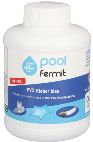 Pool fermit Pool PVC-Kleber, blau, 500ml