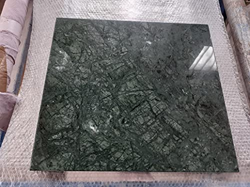 Tabla de cortar, tabla de cortar de mármol verde de Guatemala, 60 x 50 cm