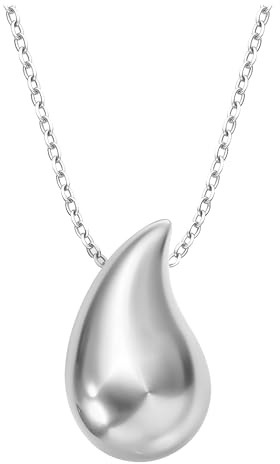 Sofia Milani - Damen Halskette 925 Silber - mit Zirkonia Steinen - Tropfen Anhänger