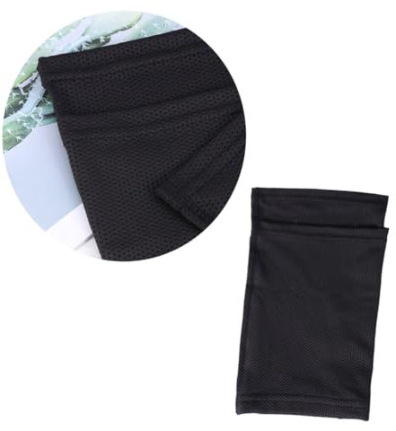 KOMBIUDA Schutzsocken Wadenschutz Mit Tasche Für Erwachsene Schienbeinschoner Beinstulpen Unterstützung Aus Polyester Und Nylon Schwarz