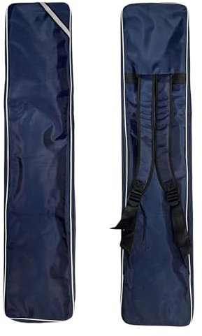 LXRHLIKG Fechttasche für Beide Schultern, Große Fecht-Aufbewahrungstasche, Schwerttaschen-Rucksack mit Zwei-Wege-Reißverschluss, 1680D Oxford-Stoff, Fecht-trainingsausrüstung(Blue)
