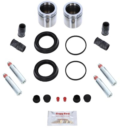 BRKP66H11201 Front Brake Caliper repair seal kit Slide Pins & pistons