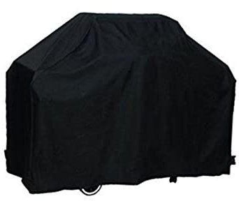 Homoyoyo Housse De Barbecue Imperméable Taille l avec Rangement pour Barbecue Rectangulaire Gaz/électrique, Protection Extérieure Pluie Et Poussière, Matériau Solide Et Résistant Aux Intempéries