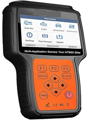 Escáner automotriz OBD2 EPB BRT DPF 26+ Reset SRS Herramienta de diagnóstico Profesional for automóviles