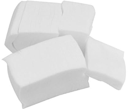 HONMEET 325 pezzi Salviette per Rimozione unghie Tamponi in Non Assorbenti Irritazioni per Gel Polish e Semipermanente