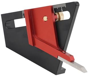 Holzbearbeitungs Höhenmessgerät Multifunktions Aluminium Höhenmesser Höhen Und Tiefenmesswerkzeug Für Klingen Und Fräser Holzbearbeitungs Mittellinien Markierungswerkzeug