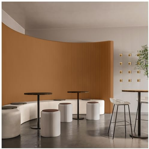 Aeovot Ohne Bohren Raumteiler Ideen, Kraftpapier Trennwand Raumteiler, Faltbare Papier Room Divider Wall, Tragbare Paravent Innen für Gewerbliche Räume, Büro, Dekoration