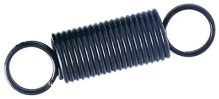 Doppelschlaufen-Haken aus 65Mn-Federstahl, 2 mm x 17 mm x 70 mm Zugfeder, 1 Stück
