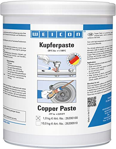 Weicon 26200100 - Pasta al rame KP 1000, confezione da 1 kg