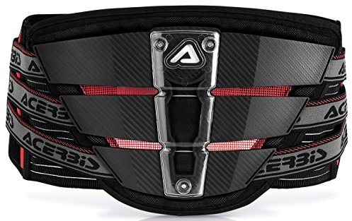 Acerbis Nackenschutz Evo 2.0 Schwarz Unisex Erwachsener Fußball Hockey Skifahren Paintball Mixed Martial Arts Rugby American Football Boxen Klettern Schnalle