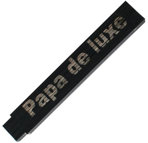 Zollstock Meterstab Papa de luxe,Schwarz