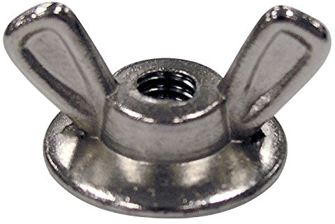 The Hillman Group 831491 XL Washered Wing Nut 1/4-20 (1 Pack of 100)