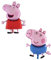 Paquete de 2-37 pulgadas de tamaño gigante Jumbo Peppa Pig y George Pig Personaje Foil Balloon - Globos de fiesta