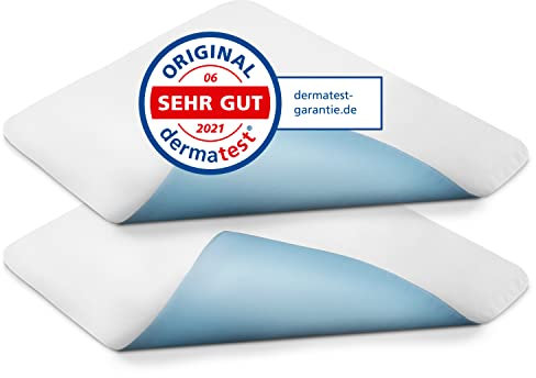 Rosenkern® Inkontinenz-Unterlage Waschbar 70x90 2er Set - Qualität aus Deutschland - Inkontinenz Bettunterlage - Bis 2300ml/m² Saugkraft - Betteinlagen Inkontinenz - Geeignet für Kinder & Baby