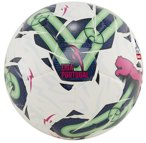 PUMA 084208-01 Orbita Liga Portugal HYB Soccer Ball Unisex White Größe 3