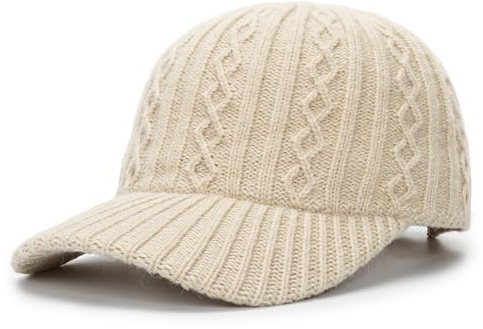Baseballkappe aus Lammwolle, warm, Winter, Teddy-Fleece, Hip-Hop-Kappe für Männer und Frauen, Outdoor-Reisen, M