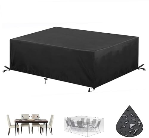 Housse Table De Jardin 130x70x95cm Bâche Salon De Jardin Exterieur Impermeable Housse Chaise De Jardin Exterieur Housse Protection Table Jardin Canapés Et Autres Bache De Protection Exterieur