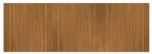 vidaXL Teppich, Bambusteppich Rechteckig, Bambusmatte rutschfest für Wohnzimmer, Läufer Küchenteppich Flurteppich, Modern, Braun 100x300cm Bambus