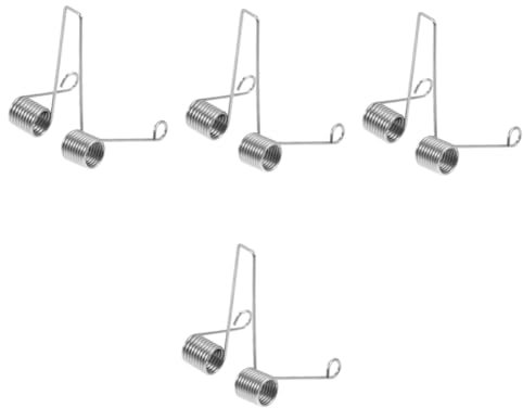 HEMOTON 4 Stück Musikinstrument Schlüsselfeder Stahldrahtfeder Posaunenspießfeder Bassposaunenteil Instrument Stahldrahtfeder Musikinstrumententeil Althorn Zubehör Metallfeder