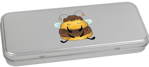 Azeeda 'Sleepy Bumble Bee' Stationery Tin - 180mm (TT00248641)