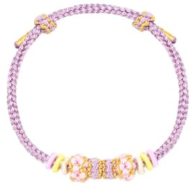 Viwind Tibetisches Glücksarmband für Frauen Glücksbringer Armband Geflochtenes Tibet Stil Einstellbares Handgelenk Armband Rotes Seilarmbänder