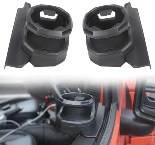 Cakievro Multifunktions-Autofenster-ABS-Becherhalter für 2018-2023 Jeep Wrangler JL 4-Türer JT Gladiator Modifizierte Zubehörteile (C)