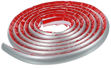 Hoement Selbstklebende Abzieh Und Klebeleiste Für Wandecken Flexible Dichtungsleiste Für Wandkanten Und Fliesenkanten Einfach Anzubringende Eckleiste Für Arbeitsplatten Und Deckenkanten