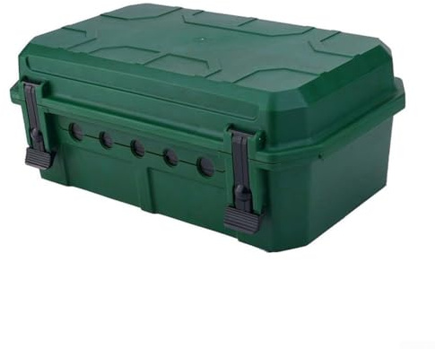 Oniissy IP54 Weatherproof Electrical Connection Box with 5 Cable Outlets,junction box,Extra Large Waterproof Electrical Box, Black(A)