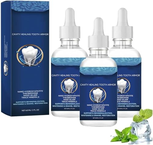 Kit de reparación líquida de armadura dental para curación de cavidades, armadura de dientes dentales, solución para el cuidado de los dientes, líquido de armadura dental para curación de caries y