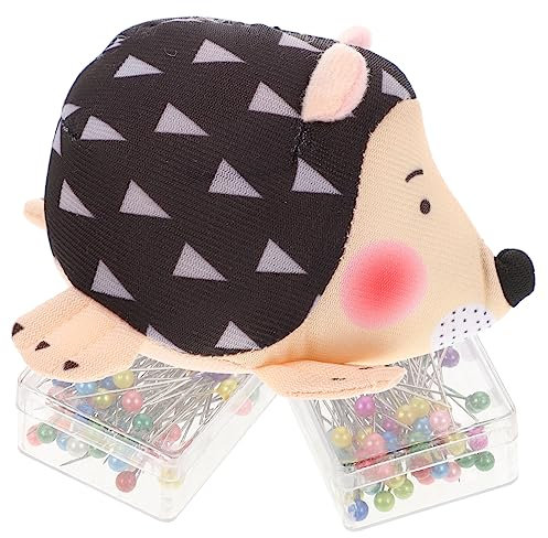YOSADIER Nadelkissen Igel Tierform Kompakt Polyester Mit Nadelhalter Für Nähen Und Quilten Praktisches Selbstgemacht Nähzubehör Geschenk