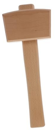 DECOMELODY Martillo de Madera para Carpintería y Proyectos Diy Herramienta Multifuncional para Tallado y Manualidades Madera