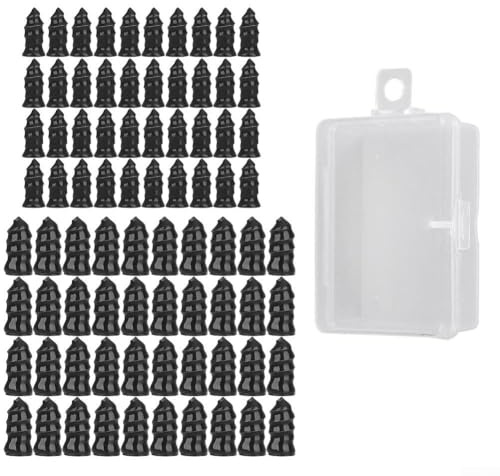 Aprilsunnyzone Car Tire Repair Nails Kit 80 Pieces Rubber Screw Puncture Set With Storage Box For Cars Motorcycles Trucks Buses Agricultural Vehicles