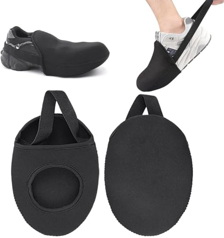 1 Paar Schutzschuh, Schwarz Motorrad Schuhschutz, Schalthebel Schutzpolster, Motorrad Gangschaltung Pad, Rutschfeste Motorrad Schuhabdeckung, Schaltschutz für Schuhe und Stiefel