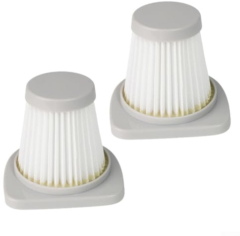 Vibsky for Hoover VSC02B16T-30 Vacuum Cleaner Filter Replacement 2-Pack, for Bush, High-Efficiency Dust Filtration, 5x8.5x8.5cm