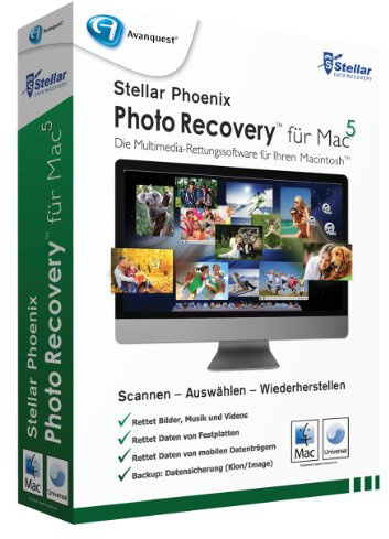Stellar Photo Recovery 5 für Mac (MAC)