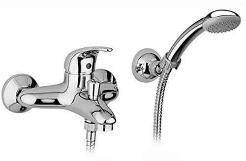Paffoni Einhandmischer Badewanne mit Unterstützung Kreuzung Neptun Zwei Chrom